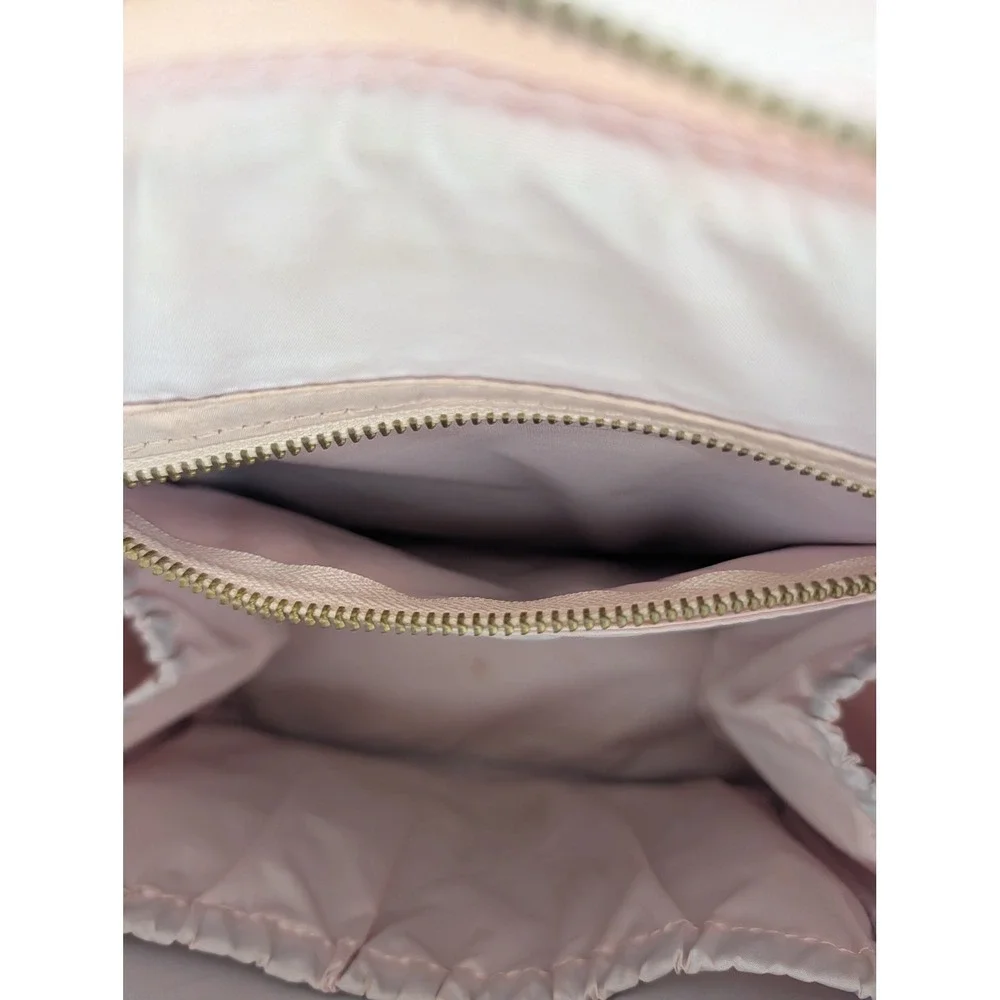 Freshly Picked Classic Diaper Bag Backpack Blush Pink Vegan Leather GoldHardware